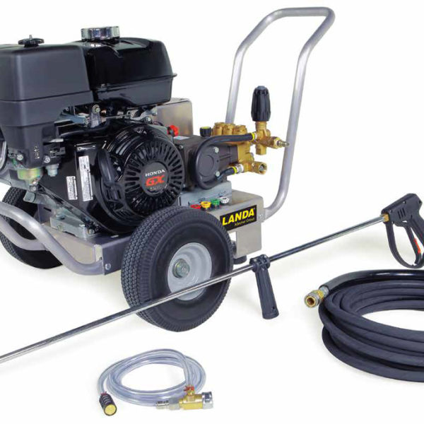 LANDA PHW Portable, Electric Powered, Diesel Heated, Hot Water